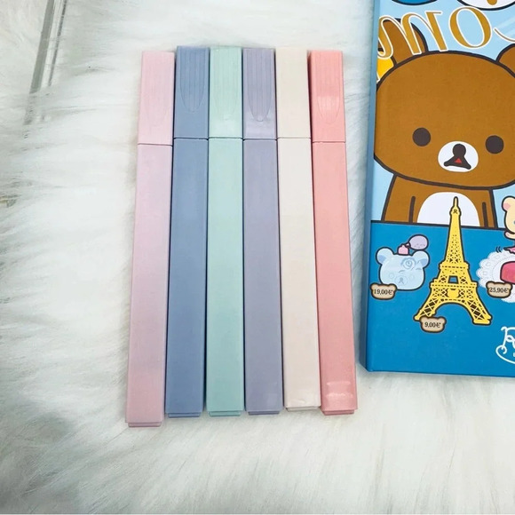Rilakkuma Notebook & Pen Highlighter bundle - Picture 4 of 7